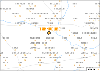 map of Tammpouré