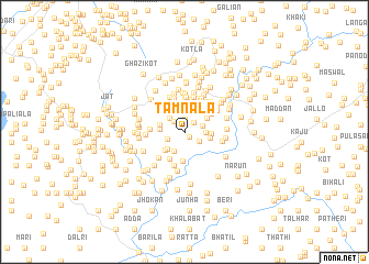 map of Tamnāla