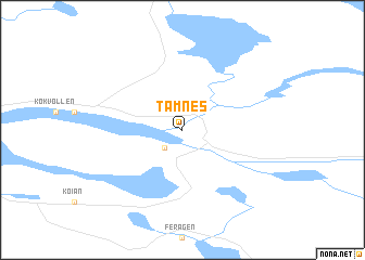 map of Tamnes