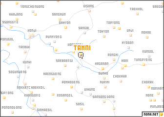 map of T\