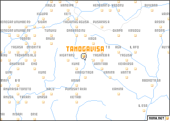 map of Tamogavisa