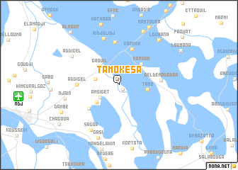 map of Tamo Kesa