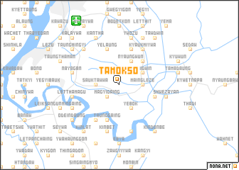 map of Tamokso