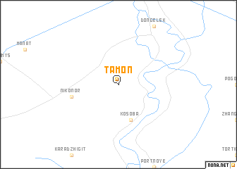 map of Tamon