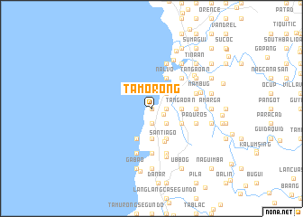 map of Tamorong