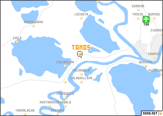 map of Tamos