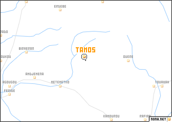 map of Tamos