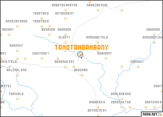 map of Tamotamo Ambany