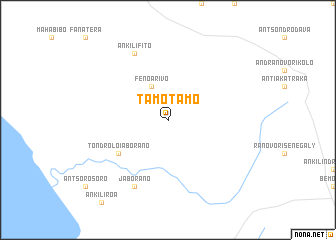 map of Tamotamo