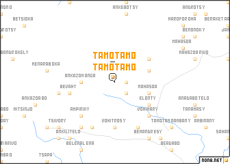 map of Tamotamo