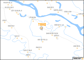 map of Tamo