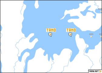 map of Tamo