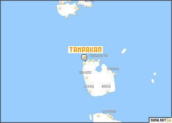 map of Tampakan