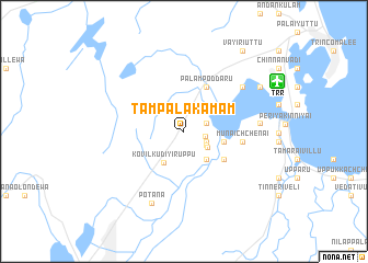 map of Tampalakamam