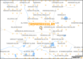 map of Tampanaikkulam