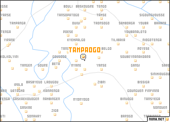 map of Tampaogo