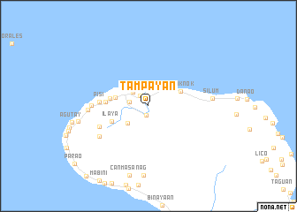 map of Tampayan