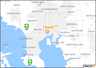 map of Tampa