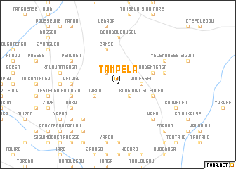 map of Tampéla