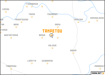 map of Tampetou