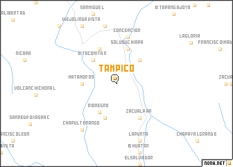 map of Tampico