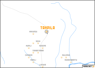 map of Tampila