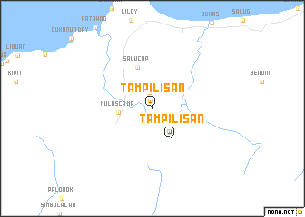 map of Tampilisan