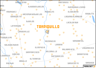 map of Tampiquillo