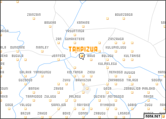 map of Tampizua