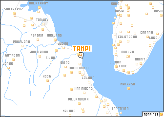 map of Tampi