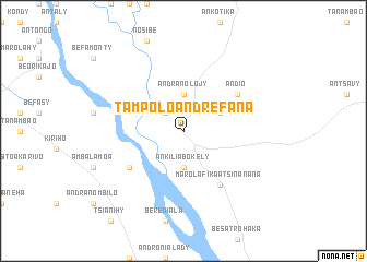 map of Tampolo Andrefana