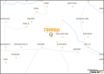 map of Tampoui