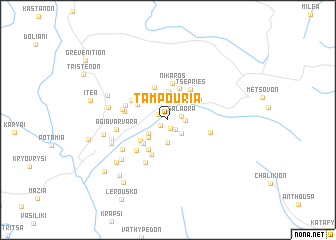 map of Tampoúria