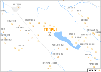 map of Tampū\