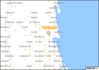map of Tam Quan