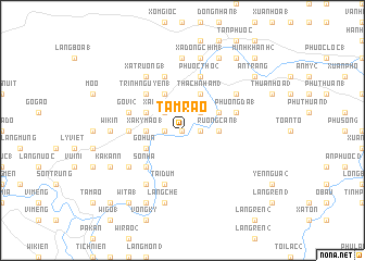 map of Tam Rao