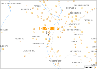 map of T\