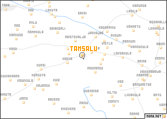 map of Tamsalu