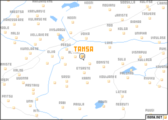 map of Tamsa