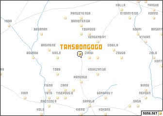 map of Tamsbongogo