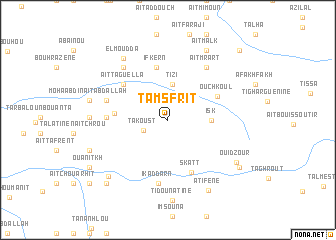 map of Tamsfrit