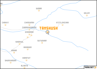 map of Tamshush