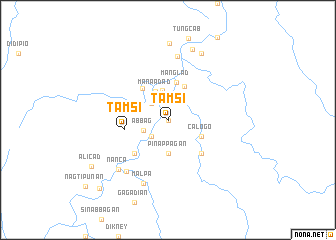 map of Tamsi