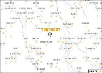 map of Tamskrat