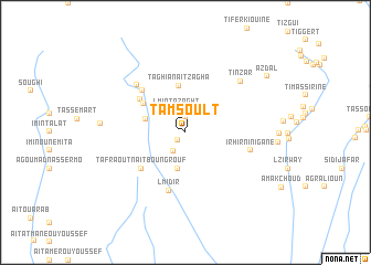 map of Tamsoult