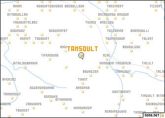 map of Tamsoult