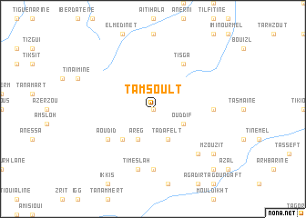 map of Tamsoult