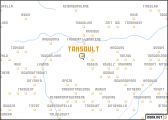 map of Tamsoult