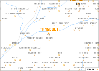 map of Tamsoult