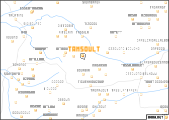 map of Tamsoult